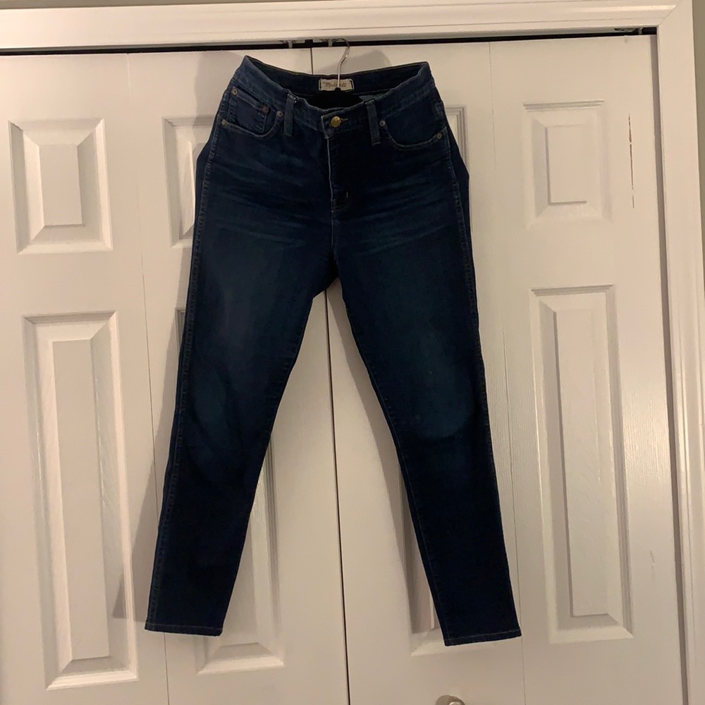 Madewell high rise skinny jeans size 28